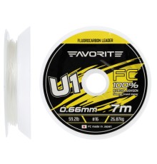 Флюорокарбон Favorite U1 FC 7m 16/0.66mm 59.2lb/26.87kg (1693.11.91)