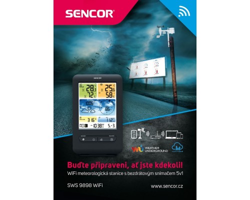Метеостанція Sencor SWS9898WIFI