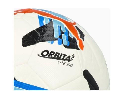 М'яч футбольний Puma Orbita 5 Fusion Lite 290 084333-01 білий, синій 5 (4067981500925)