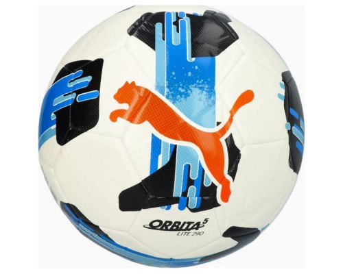 М'яч футбольний Puma Orbita 5 Fusion Lite 290 084333-01 білий, синій 5 (4067981500925)