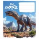 Зошит Школярик Dino empire 18 аркушів клітинка (018-3490K)