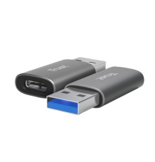 Перехідник USB-C to USB-A 3.2 Adapter 2-Pack Trust (25573_TRUST)