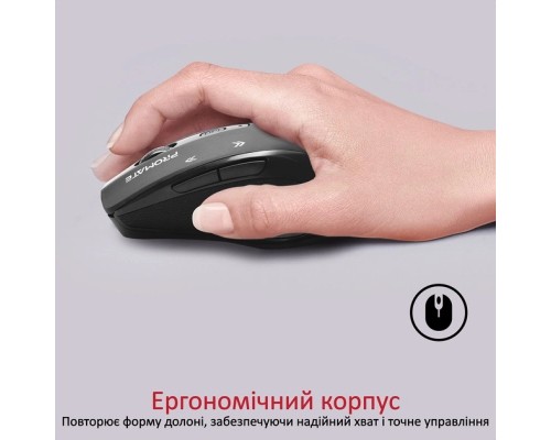 Мишка Promate Cursor Wireless Black (cursor.black)
