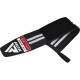 Бинт для спорту RDX WR11 Gym Wrist Wrap Black/White (WAH-WR11BW)