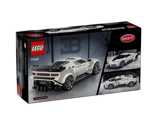 Конструктор LEGO Speed Champions Спортивний гіперкар Bugatti Centodieci (77240)