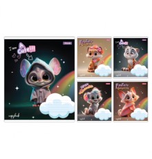 Зошит 1 вересня Fantasy Character А5 12 аркушів коса лінія (768050)