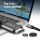 Кабель мультимедійний USB-C to HDMI M 2.0m 4K60Hz black ColorWay (CW-CBCHD077-BK)