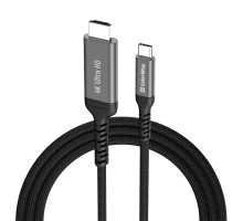 Кабель мультимедійний USB-C to HDMI M 2.0m 4K60Hz black ColorWay (CW-CBCHD077-BK)