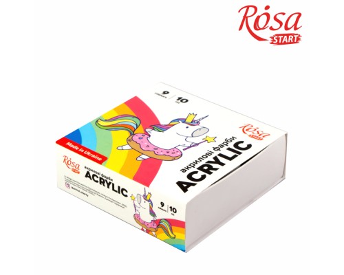 Акрилові фарби Rosa START Unicorn 9 x10 мл (4823098531012)