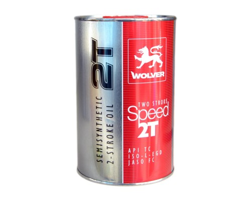 Моторна олива Wolver TWO STROKE SPEED 2T, API TC 1л (4260360941276)