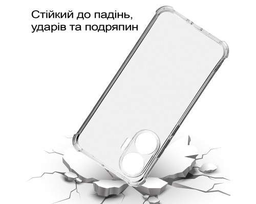 Чохол до мобільного телефона BeCover Anti-Shock Poco F7 Clear (713807)