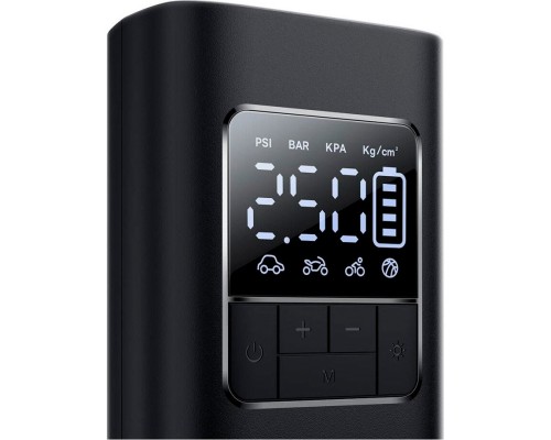 Автомобільний компресор Baseus SuperMini Pro Series Wireless Car Inflator Cluster Blac (C11159300111-00)