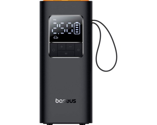Автомобільний компресор Baseus SuperMini Pro Series Wireless Car Inflator Cluster Blac (C11159300111-00)