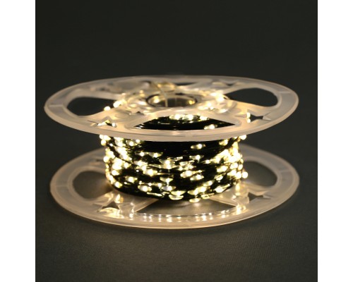 Гірлянда YES! Fun Нитка 100 м, 1000 LED тепло-біла, 8 функцій, пульт. (975128)
