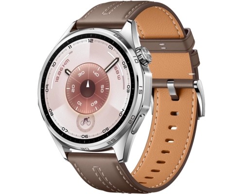 Смарт-годинник Huawei WATCH GT 6 46mm Brown Leather (55020FTW)
