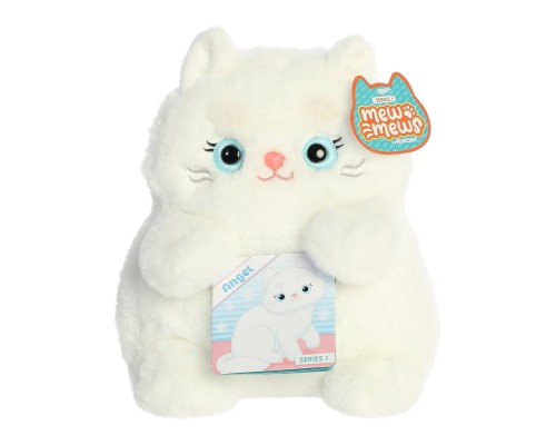 М'яка іграшка Aurora Кицюня Енжел біла 20 см (230396F)