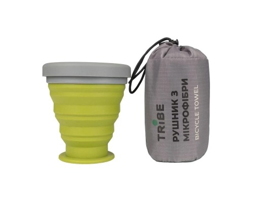 Туристичний рушник Tribe Bicycle Towel 60х120 L Grey (T-LC-0005-L-grey)