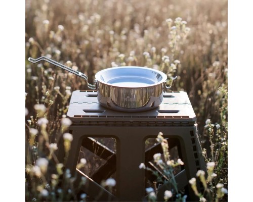 Набір туристичного посуду Tribe Tourist Set 1,2 л сталевий (T-FG-0008-metal)