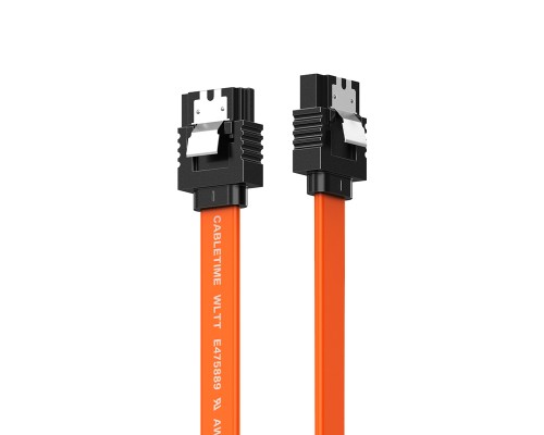 Кабель для передачі даних SATA III 0.5m Cabletime (CA915897)