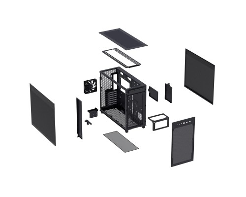 Корпус ASUS Prime AP303 Mesh Black (90DC00V0-B39000)