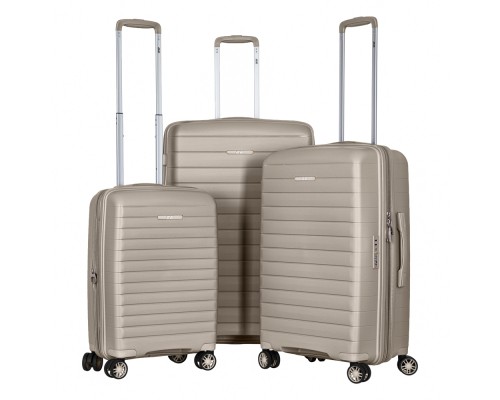 Валіза 2E Aero 35/44 л сіро-коричнева (2E-SPP-AERO-S-TP)