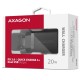 Зарядний пристрій AXAGON 1xUSB QC3.0 + 1xUSB-C PD20W black (ACU-PQ20)