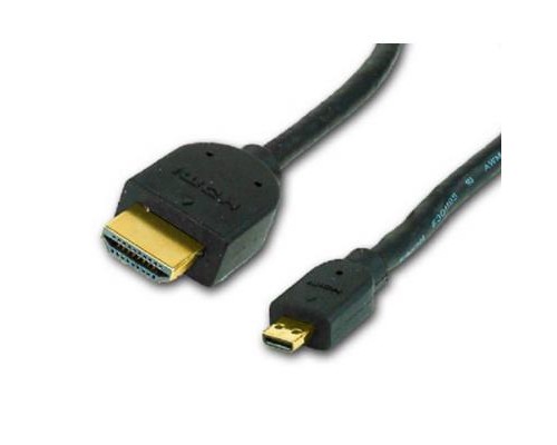 Кабель мультимедійний HDMI A to HDMI D (micro), 4.5m Cablexpert (CC-HDMID-15) 