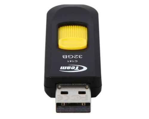 USB флеш накопичувач Team 32GB Team C141 Yellow USB 2.0 (TC14132GY01)