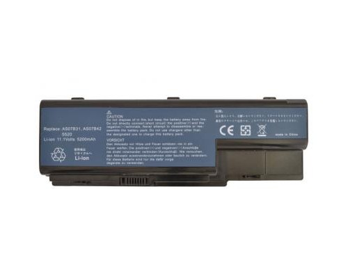 Акумулятор до ноутбука AlSoft Acer AS07B31 5200mAh 6cell 11.1V Li-ion (A41115) 