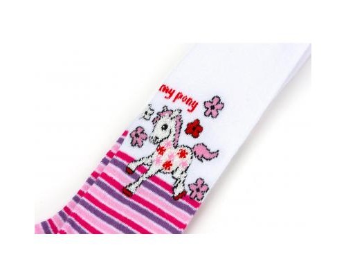 Колготки дитячі UCS Socks з поні (M0C0301-0860-98G-white)
