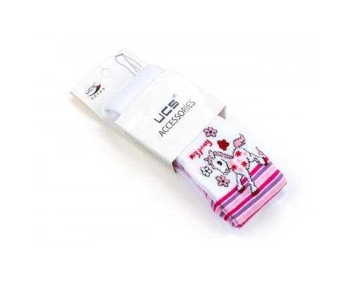 Колготки дитячі UCS Socks з поні (M0C0301-0860-98G-white)