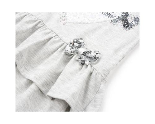 Кофта дитяча Breeze з серцем (11000-104G-gray)