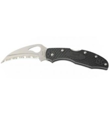 Ніж Spyderco Byrd Hawkbill, серрейтор (BY22SBK)