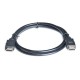 Кабель мультимедійний HDMI to HDMI 4.0m black REAL-EL (EL123500019) 