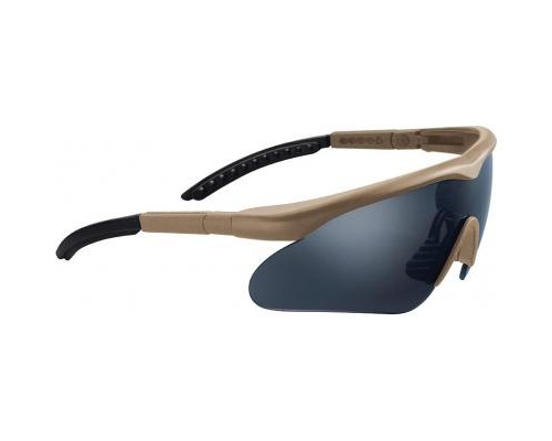 Тактичні окуляри Swiss Eye Raptor баллист., 3 комплекта сменных линз. коричневый (10162)