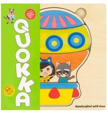 Розвиваюча іграшка Quokka пазл-мозаїка Повітряна куля (QUOKA013PM)