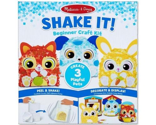 Набір для творчості Melissa&Doug Конфетті для виробів Домашні тварини (MD30184)