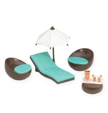 Ігровий набір Lori Меблі для тераси (LO37005Z)