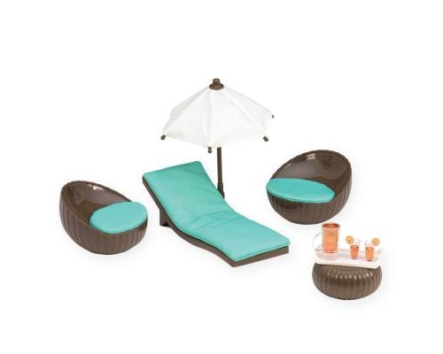 Ігровий набір Lori Меблі для тераси (LO37005Z)