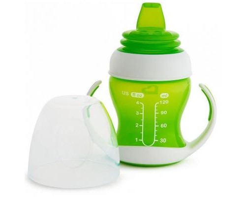 Поїльник-непроливайка Munchkin Gentle Transition 118 мл салатовий (17129.03)