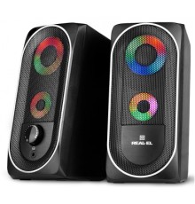 Акустична система REAL-EL S-110 USB Black