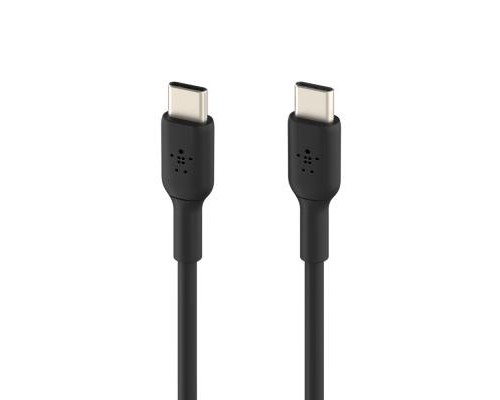 Дата кабель USB-С - USB-С, PVC, 1m, black Belkin (CAB003BT1MBK)