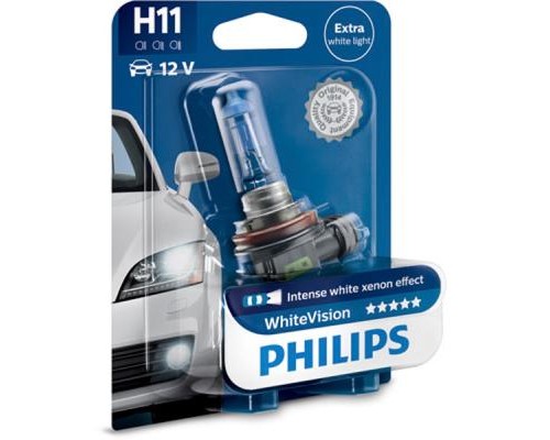 Автолампа Philips галогенова 55W (12362WVUB1)