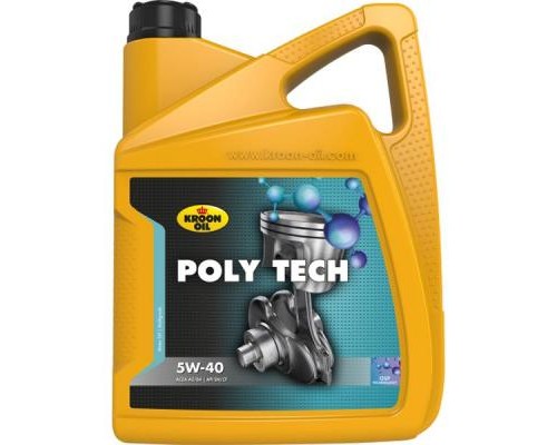 Моторна олива Kroon-Oil POLY TECH 5W-40 5л (KL 36140)
