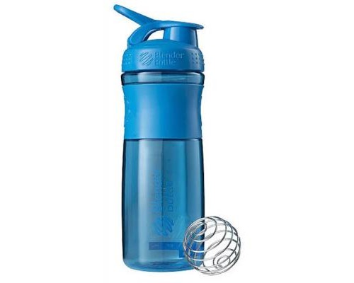 Шейкер спортивний BlenderBottle SportMixer 820ml Cyan ORIGINAL (SM 28oz Cyan) Шейкер спортивний BlenderBottle SportMixer 820ml Cyan ORIGINAL (SM 28oz Cyan)