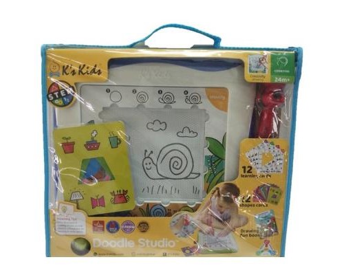 Розвиваюча іграшка K’S KIDS Дошка для малювання з картками (KA10656-PG)