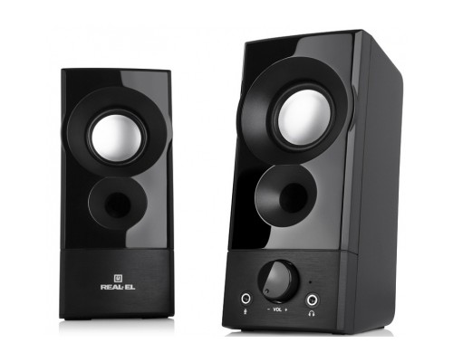 Акустична система REAL-EL S-90 Black 
