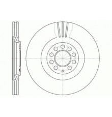 Гальмівний диск REMSA 6597.10