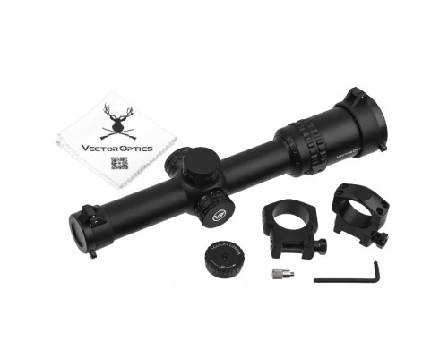 Оптичний приціл Vector Optics Grimlock 1-6x24 GenII SFP (SCOC-13II)