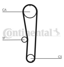 Ремінь ГРМ CONTITECH CT1072